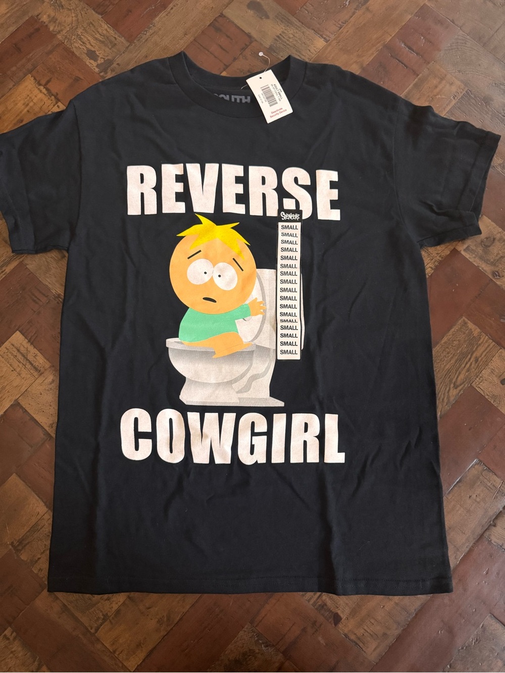 New South Park Butters Reverse Cowgirl Mens T-Shirt Size Small